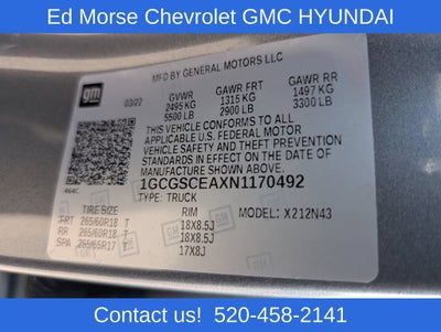 2022 Chevrolet Colorado 2WD LT
