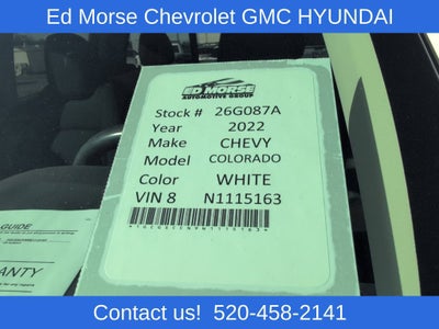 2022 Chevrolet Colorado 2WD LT