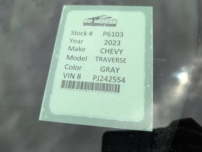 2023 Chevrolet Traverse LT Cloth