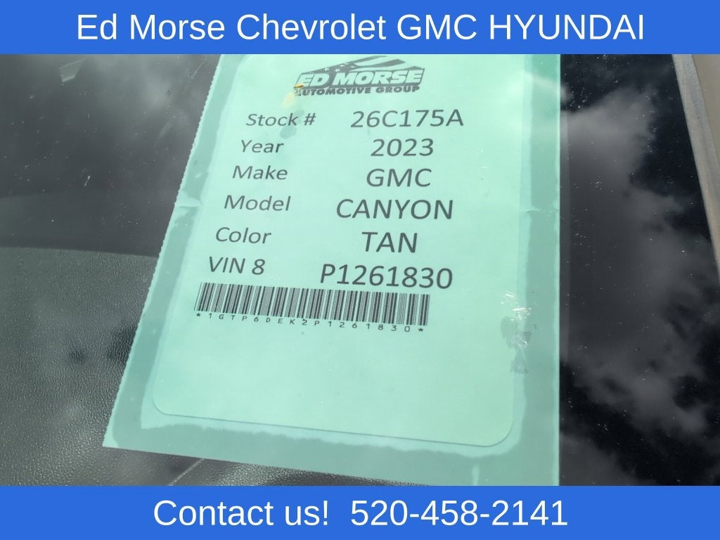 2023 GMC Canyon 4WD AT4