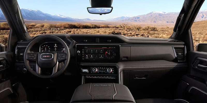 2026 GMC Sierra 2500 HD cabin features